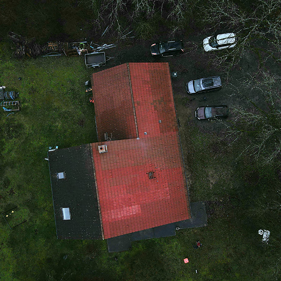 Inspection de toitures